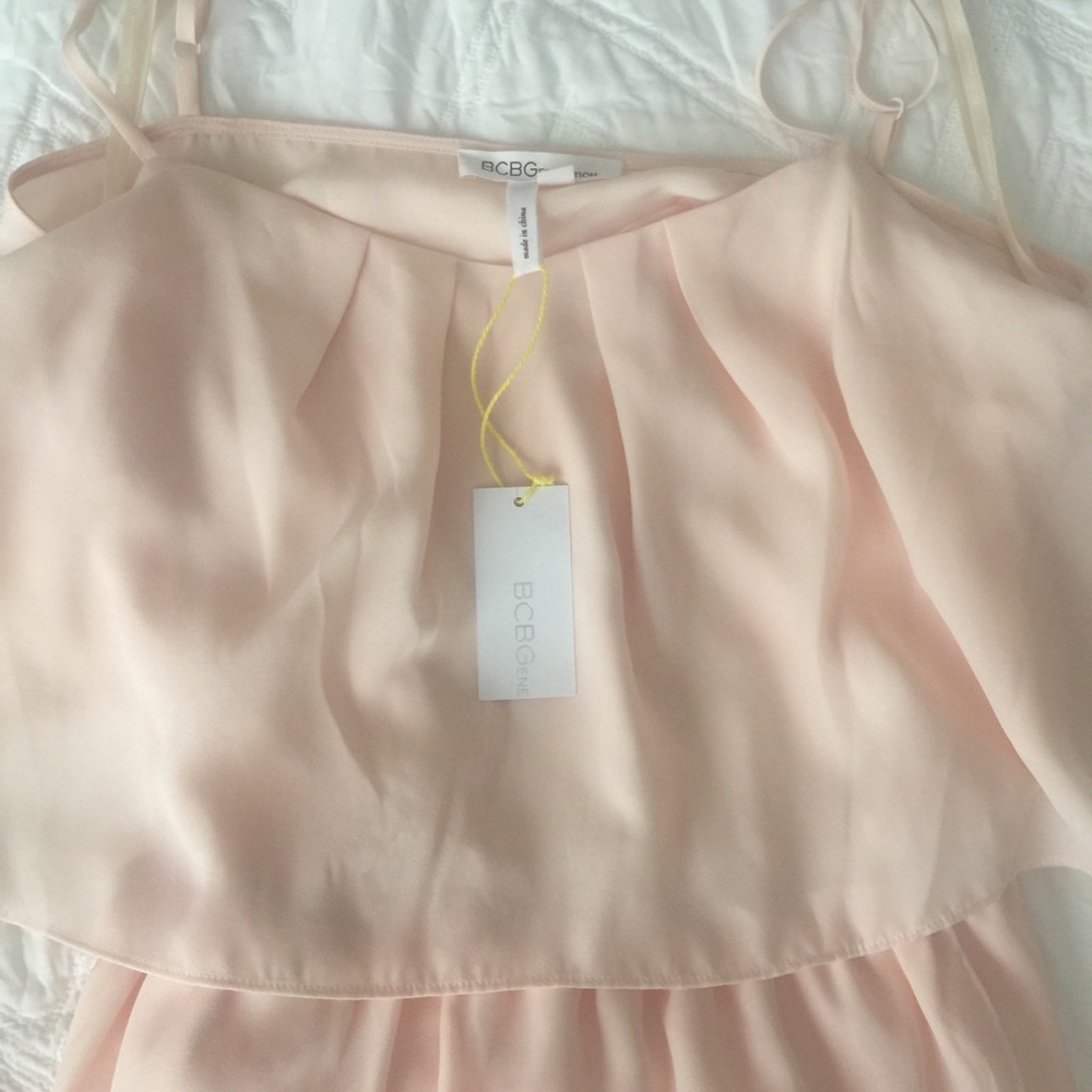 BCBG Pale pink dress